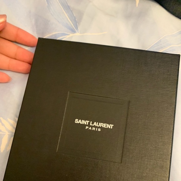 Saint Laurent Fragment Zipped Carr case - Picture 2 of 7